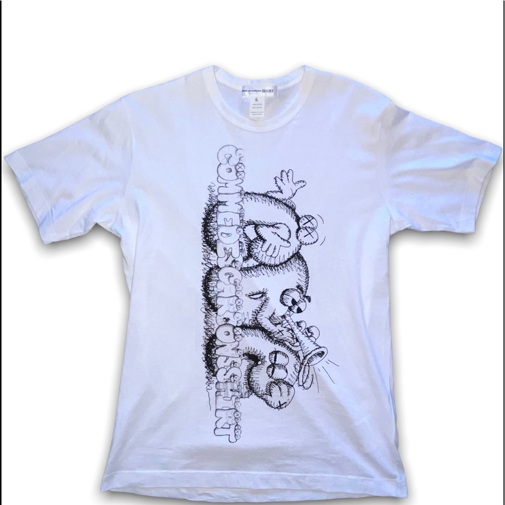Comme Des Garcons X Kaws Tshirt